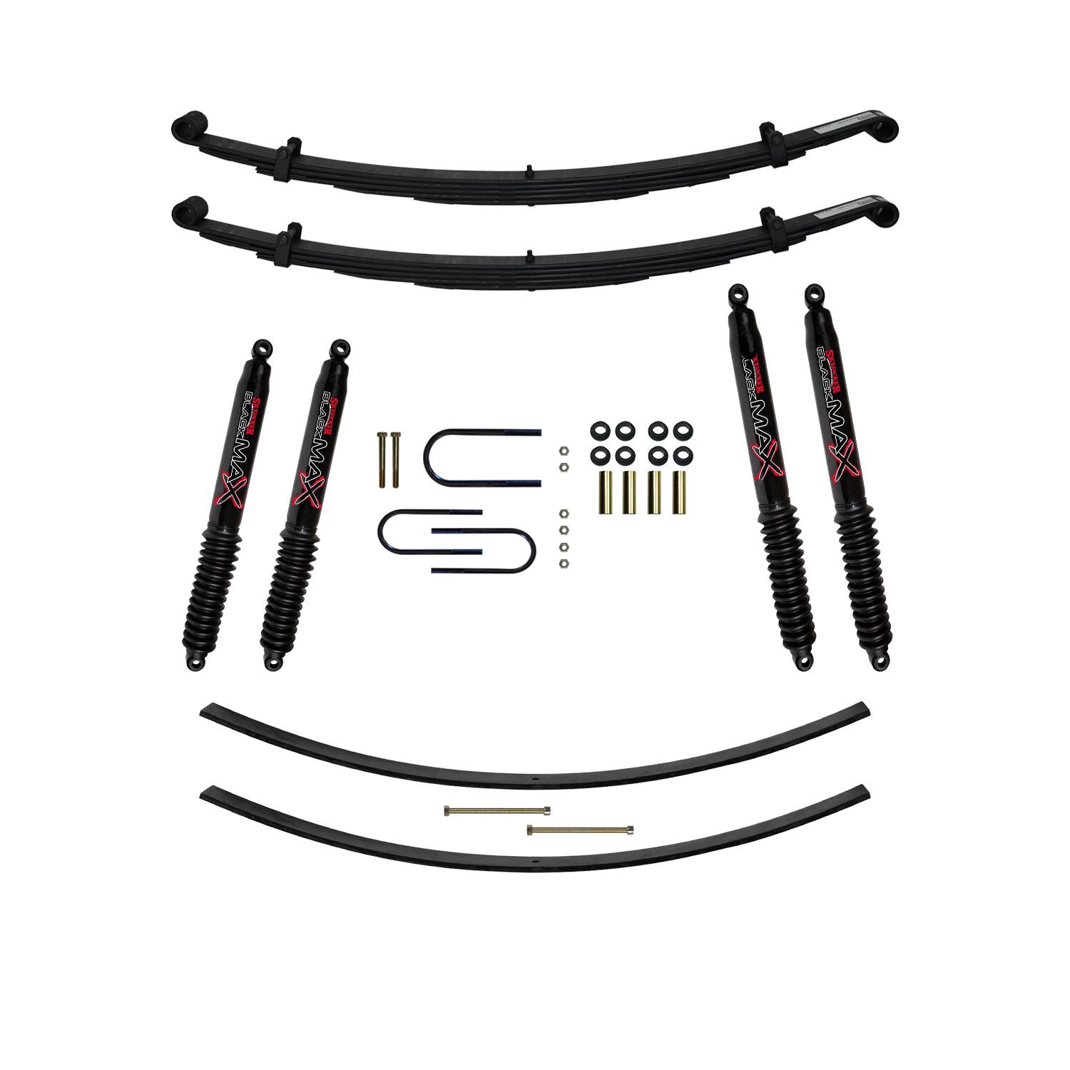 Skyjacker Suspension Lift Kit W/Shocks (1975-1993 Ramcharger, Trailduster) - D200BAK-B