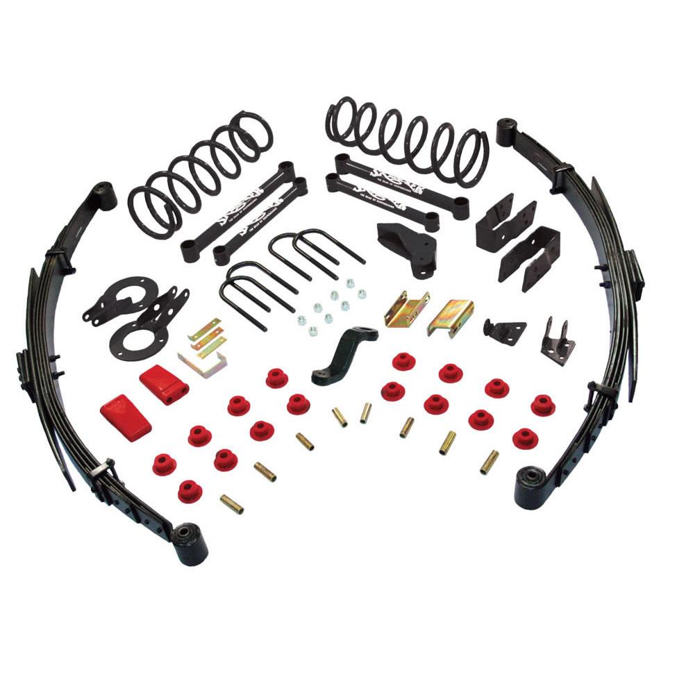 Skyjacker Class II Lift Kit 5 Inch Lift 03-08 Dodge Ram 2500/3500 Includes Coil Springs PN[D45]/Rear Leaf Springs Front Dual Shock Brackets Component Box PNs[D45523/D4523S] - D4523KS