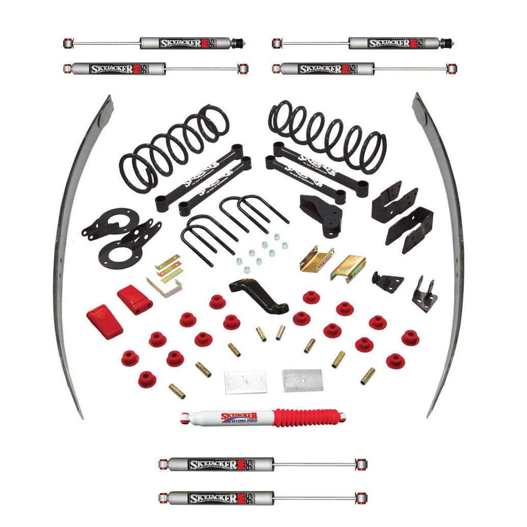 Skyjacker Suspension Lift Kit w/Shock M95 Performance Shocks 5 Inch Lift Class II All 4 Shocks 06-09 Dodge Ram 2500/3500 - D4529K-M