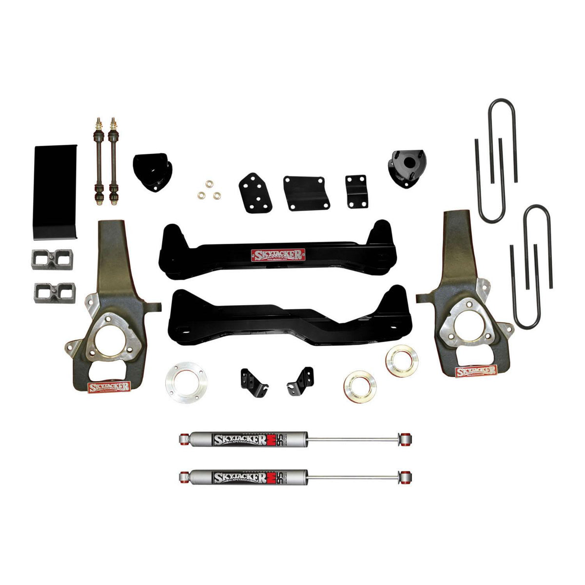 Skyjacker Suspension Lift Kit w/Shock M95 Performance Shocks 4 Inch Lift 4 Shocks 06-08 Dodge Ram 1500 - D640SSK-M