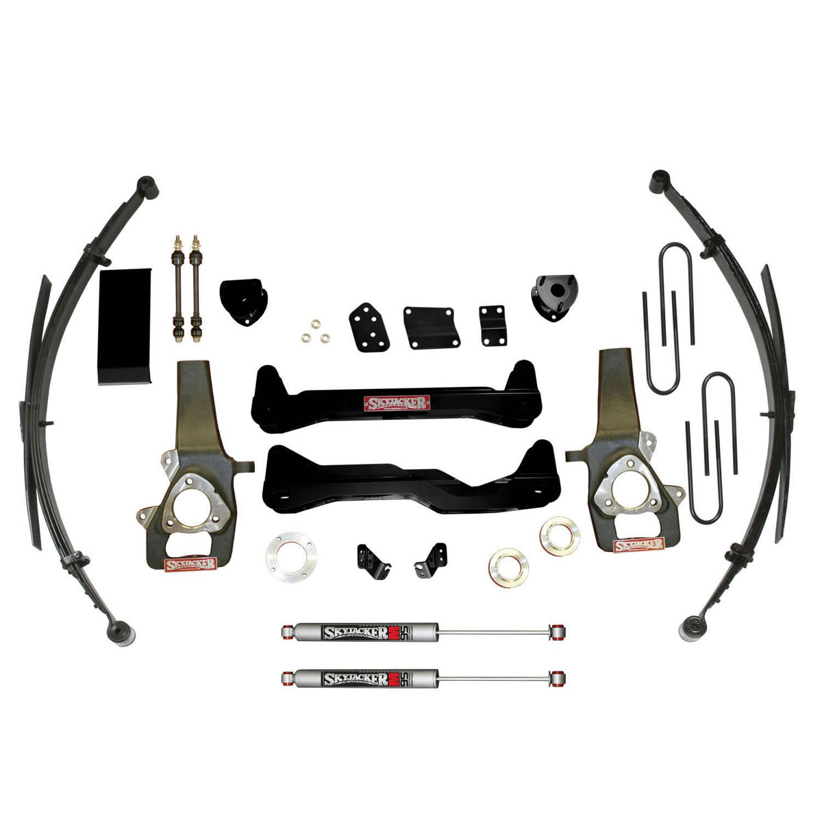 Skyjacker Suspension Lift Kit w/Shock M95 Performance Shocks 6 Inch Lift System 4 Shocks 06-08 Dodge Ram 1500 - D660SSKS-M