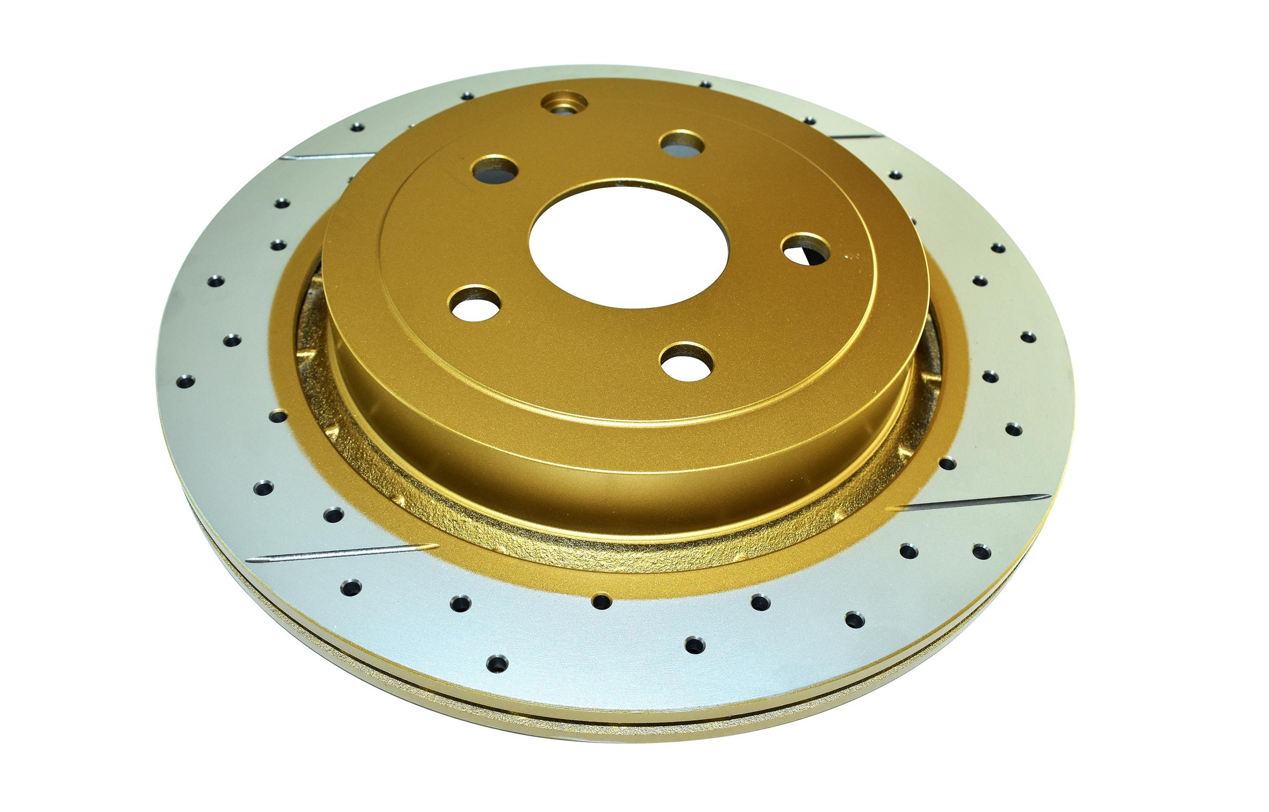 DBA Street Series Rotor - Cross Drilled/Slotted Uni-Directional Rotor (2008-2014 Caprice, G8) - DBA2029X