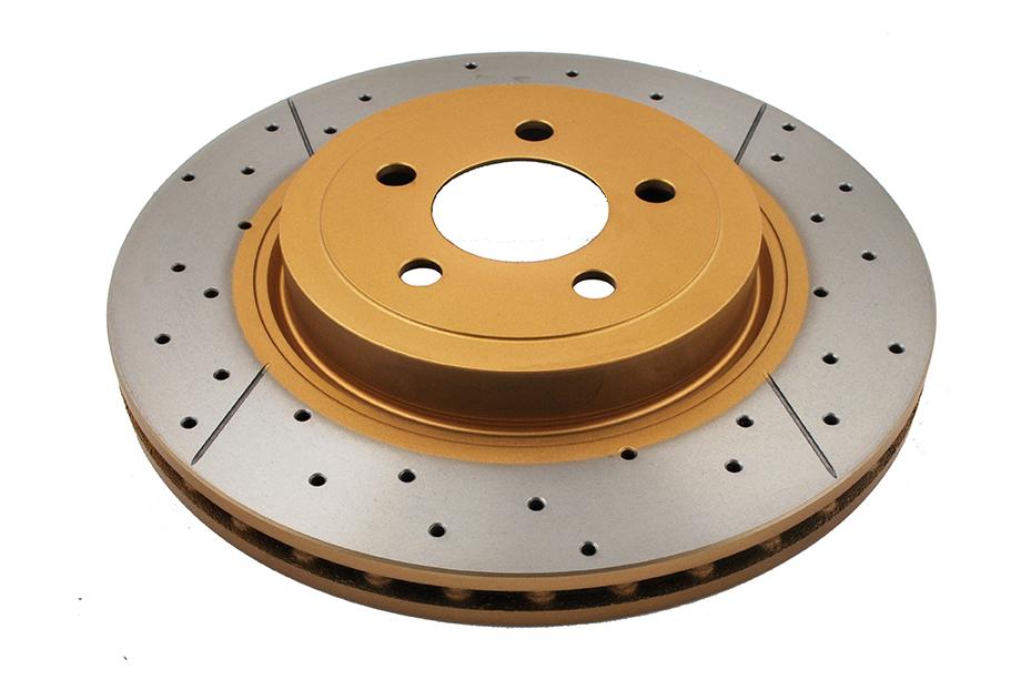 DBA Street Series Drilled/Slotted Brake Disc - DBA2438X