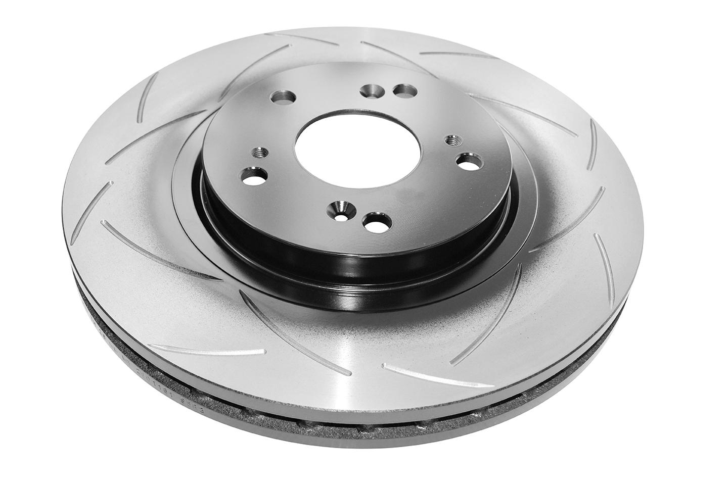DBA T2 T-Slot Uni-Directional Slotted Rotor (1995-2015 CL, MDX, TL, TSX, Accord, Odyssey) - DBA2510S