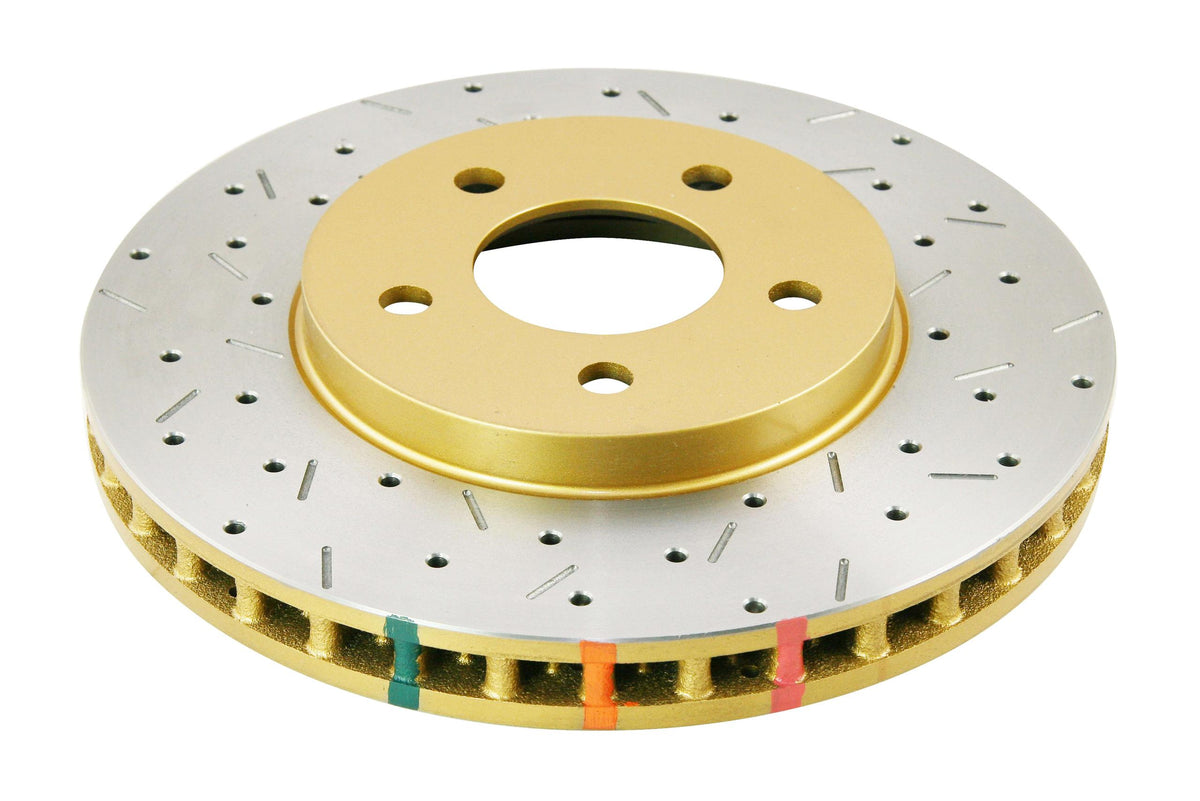DBA Front 4000 Series Xs Gold Brake Rotor (2005-2010 Mustang) - DBA42115XS