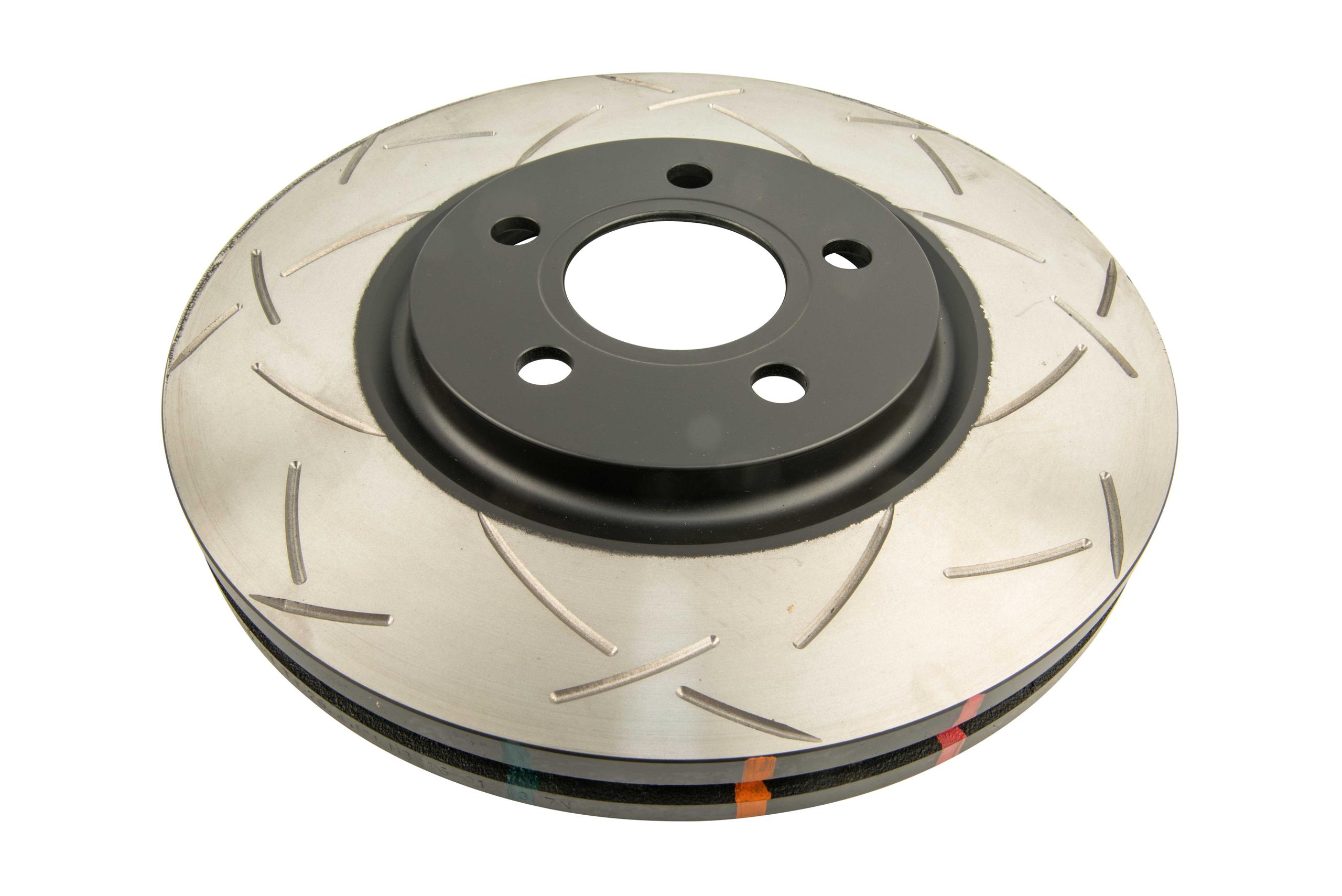 DBA T3 4000 Series - T-Slot Uni-Directional Slotted Rotor (2003-2010 PT Cruiser, Neon) - DBA42446S
