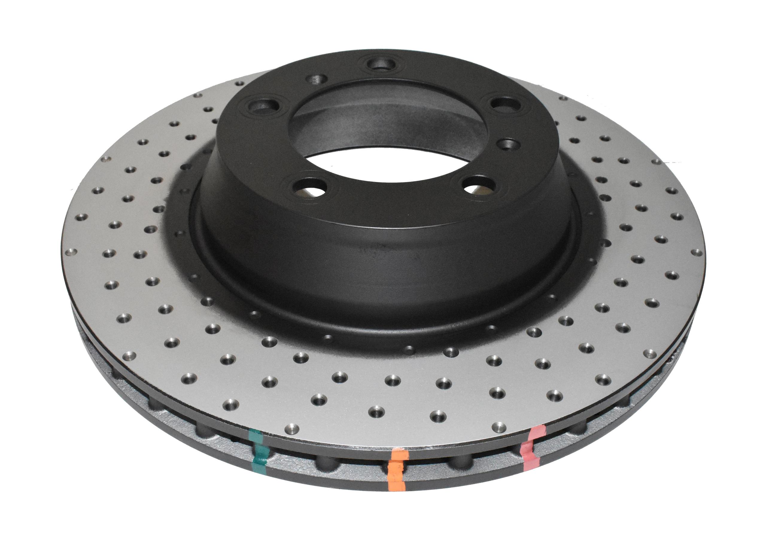 DBA 4000 Series Drilled/Dimpled Brake Disc - DBA42593XD