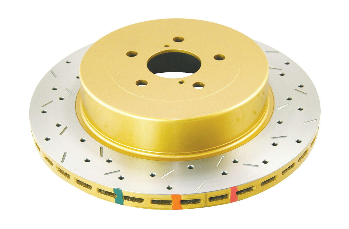 DBA Rear 4000 Series Xs Gold Brake Rotor - DBA42657XS