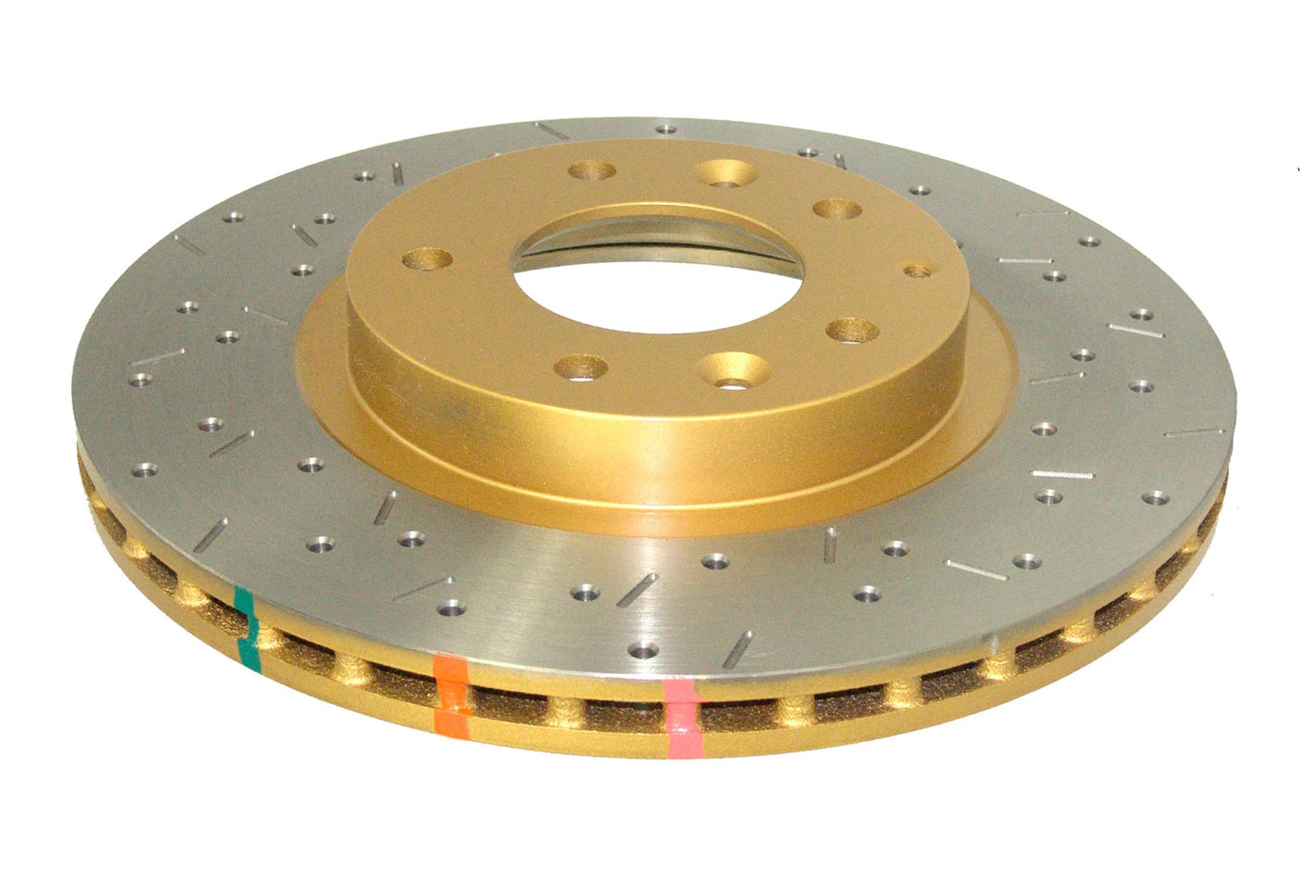 DBA 4000 Series Rotor - Cross Drilled/Slotted Uni-Directional Rotor (2006-2013 MX-5 Miata) - DBA42959XS