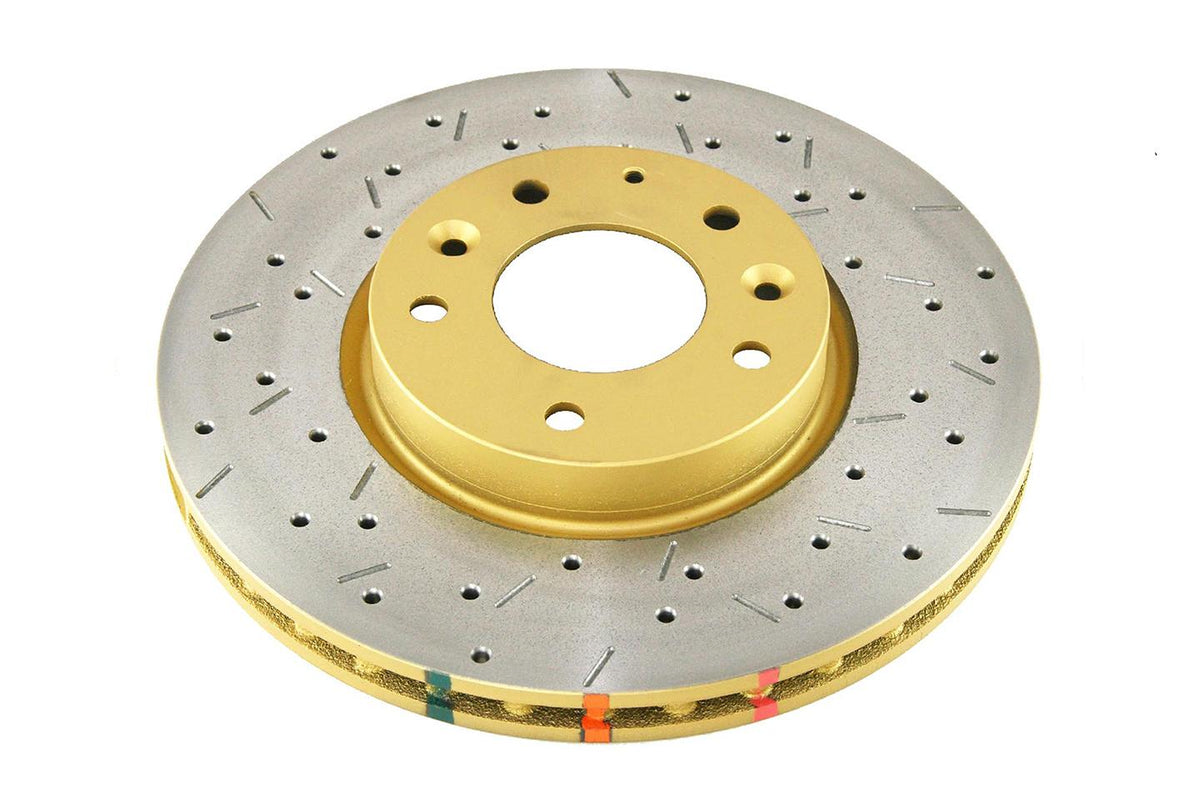 DBA 4000 Series Rotor - Cross Drilled/Slotted Uni-Directional Rotor (2006-2013 Fusion, 6) - DBA42963XS
