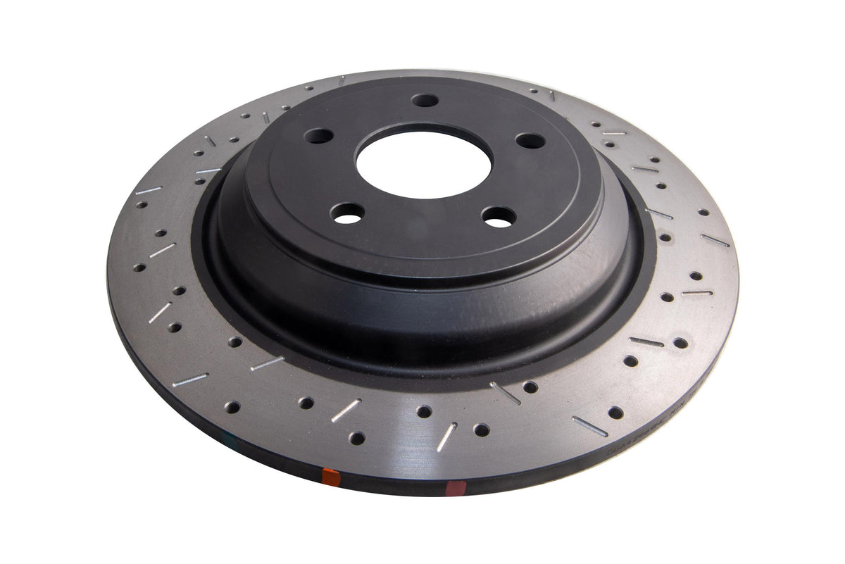 DBA 4000 Series Drilled/Slotted Brake Disc - DBA42969BLKXS