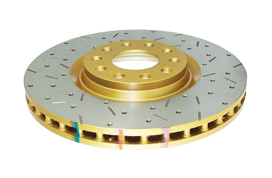 DBA Front 4000 Series Xs Gold Brake Rotor - DBA4575XS
