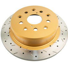 DBA 4000 Series Rotor - Cross Drilled/Slotted Uni-Directional Rotor (1998-2005 GS300, GS400, GS430, IS300) - DBA4749XS