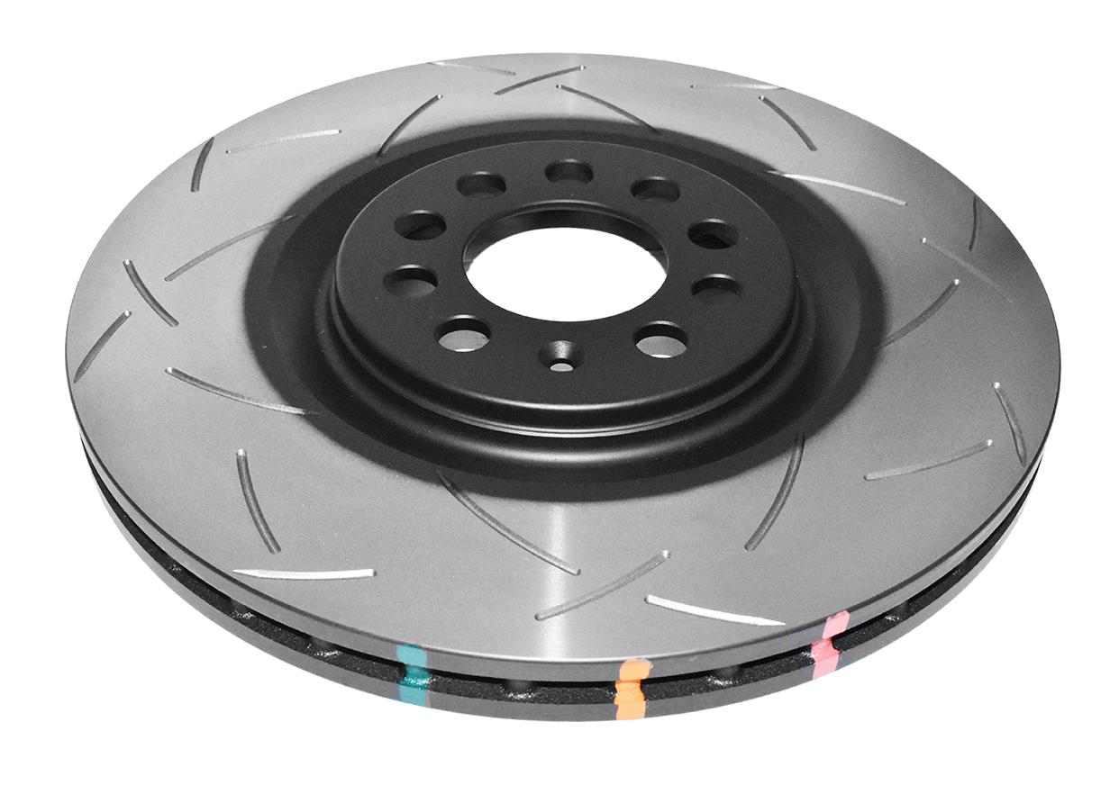 DBA T3 4000 Series - T-Slot Uni-Directional Slotted Rotor (2000-2006 TT, Golf, Jetta) - DBA4838S