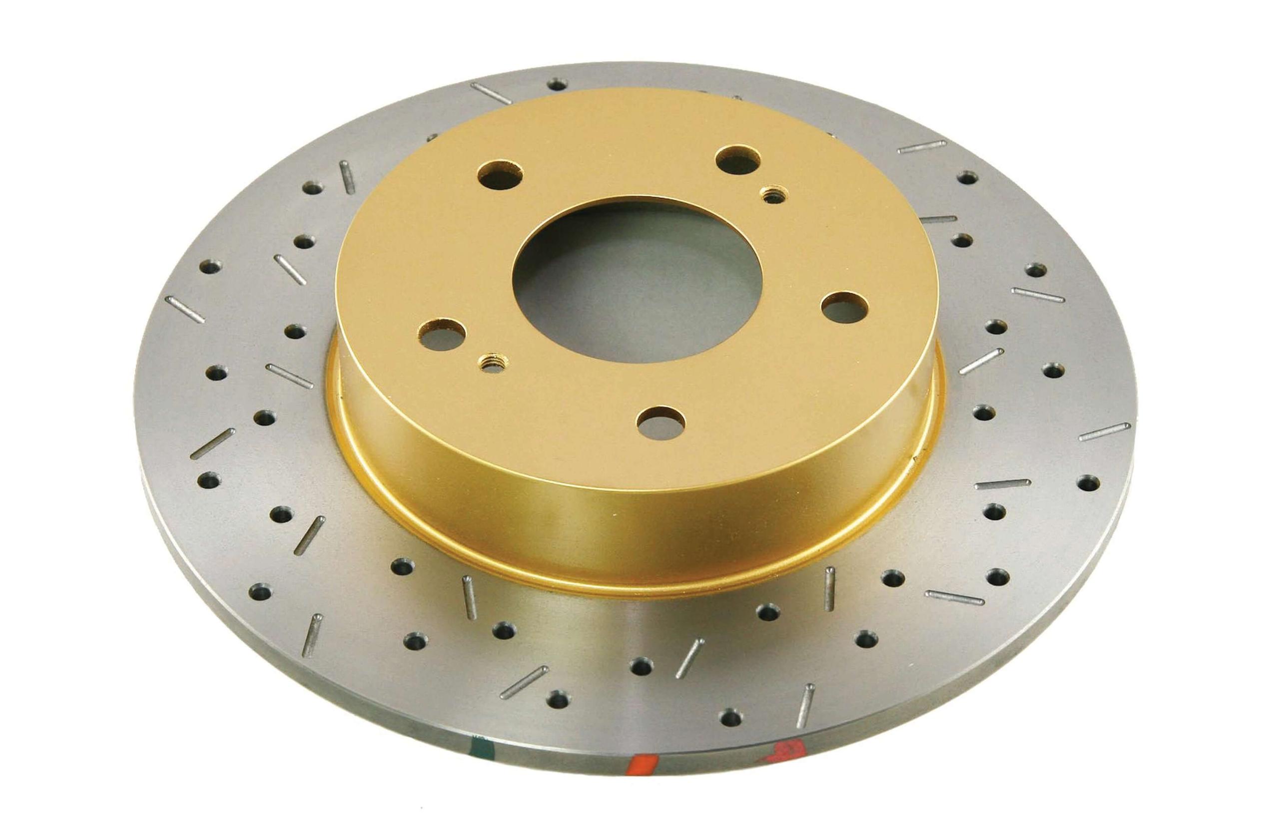 DBA 4000 Series Drilled/Slotted Brake Disc (1995-2004 I30 Base, I30 T, I35 Base, Maxima GLE, Maxima GXE, Maxima SE) - DBA4915XS