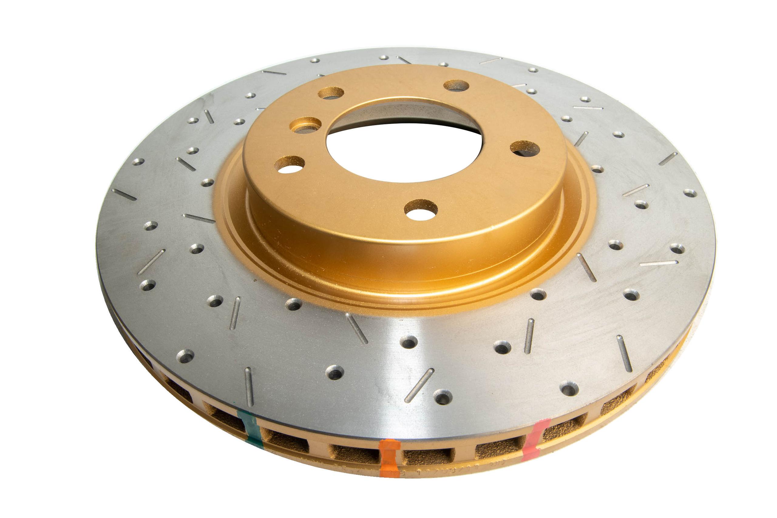 DBA 4000 Series Rotor - Cross Drilled/Slotted Uni-Directional Rotor (1995-2002 M3, Z3) - DBA4984XS