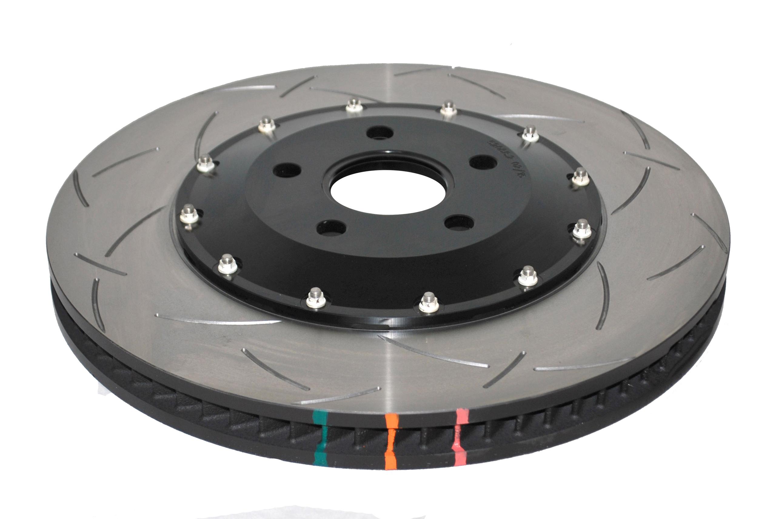 DBA 5000 Series T3 Slotted Brake Disc - DBA52068BLKLS