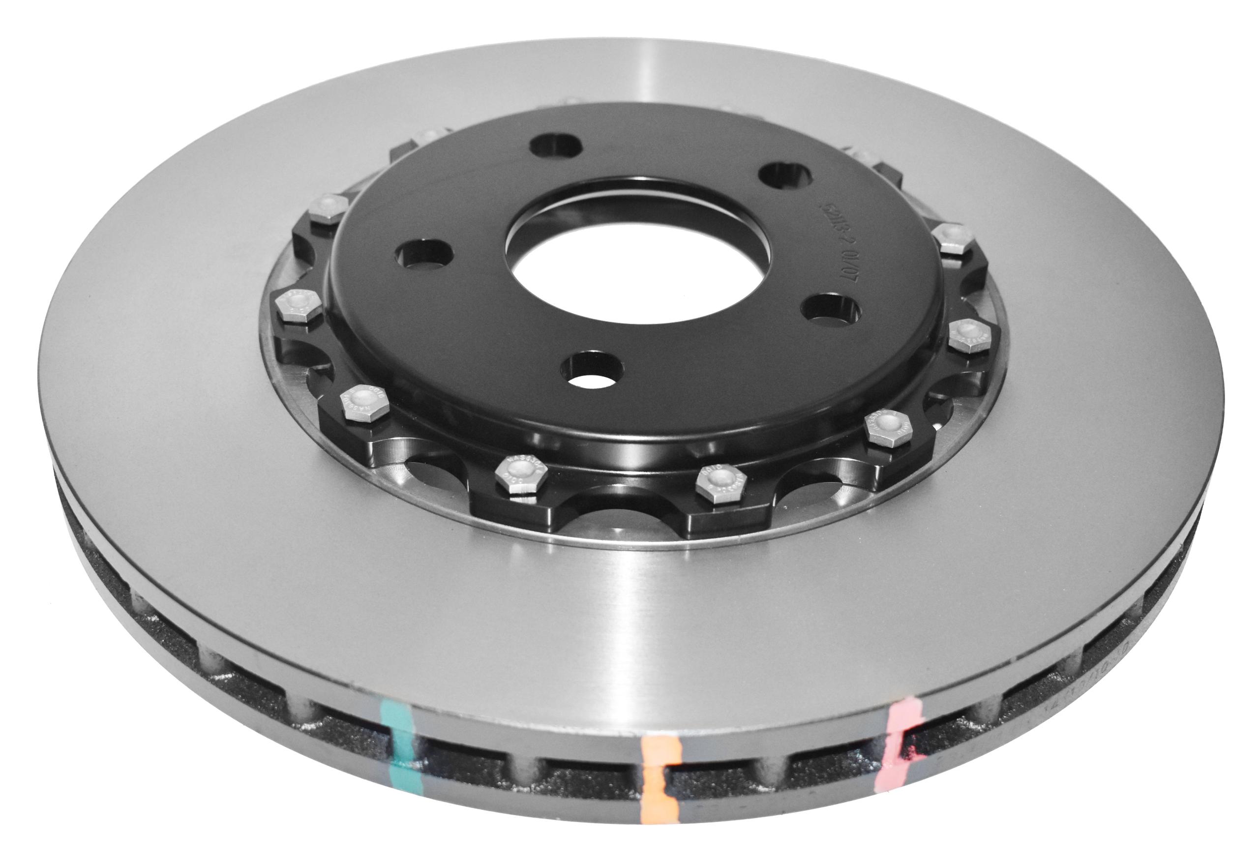 DBA T3 5000 Series Uni-Directional Slotted Rotor, Black Hat (2005-2014 Mustang) - DBA52113BLKS