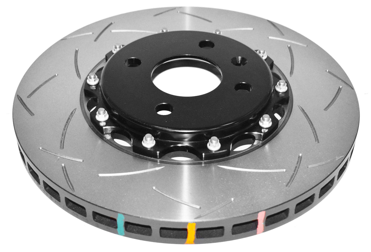 DBA T3 5000 Series Uni-Directional Slotted Rotor, Black Hat - DBA52358BLKS