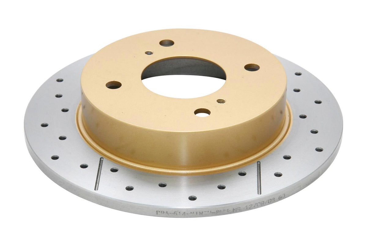 DBA Rear Street Series Xgold Brake Rotor - DBA614X