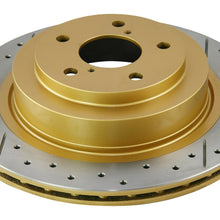 DBA Street Series Rotor - Cross Drilled/Slotted Uni-Directional Rotor (2003-2009 Impreza, Legacy, Outback, Forester) - DBA653X