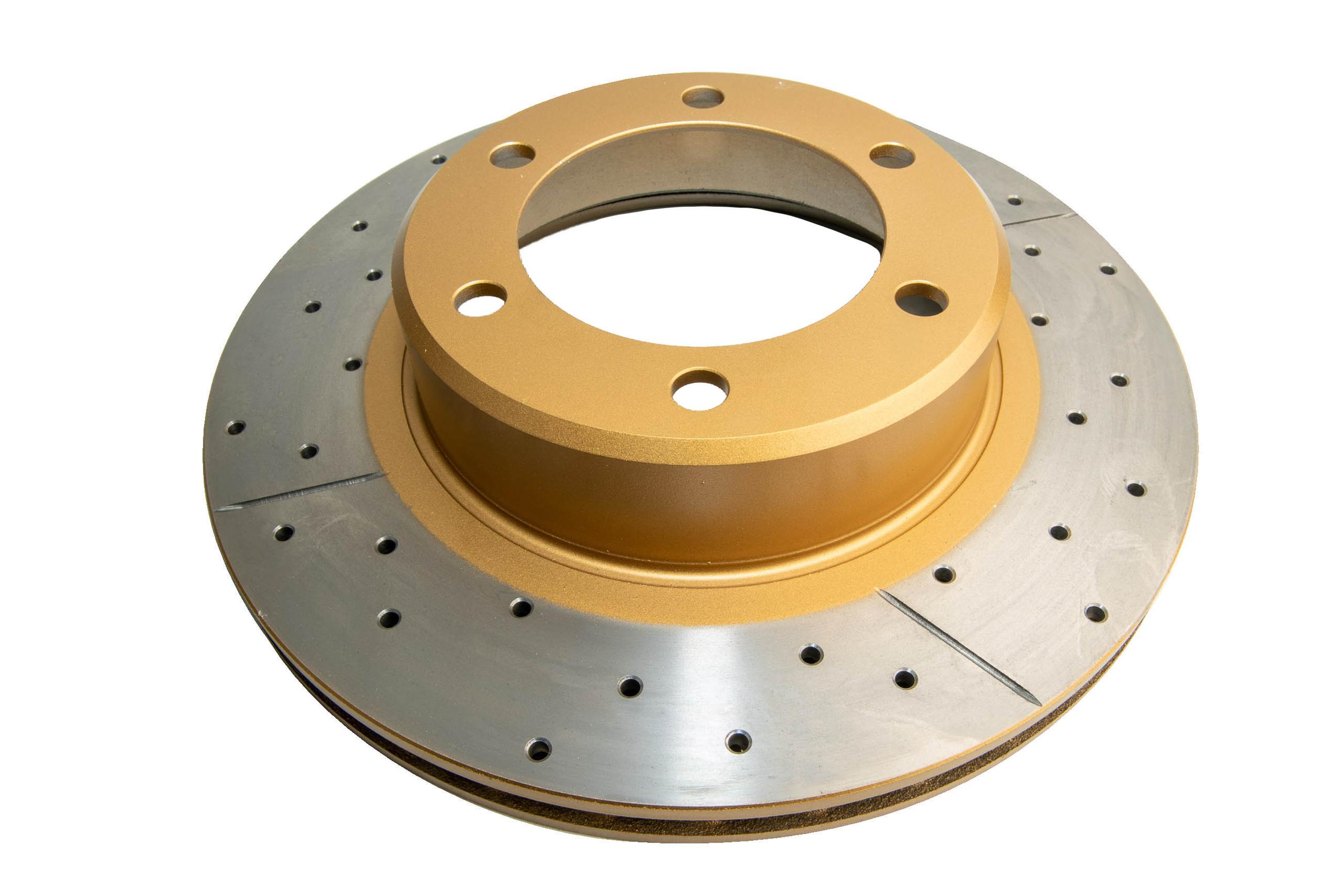 DBA Street Series Drilled/Slotted Brake Disc (1996-2002 4Runner Limited, 4Runner SR5, Land Cruiser Base) - DBA792X