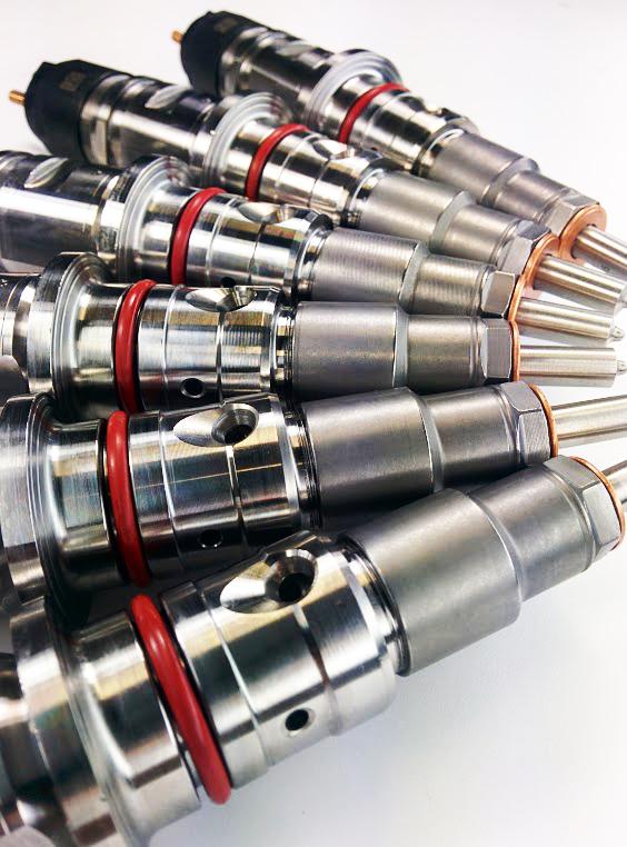 Dynomite Diesel Dodge 07.5-18 6.7L Reman Injector Set 25 Percent Over 90hp (2007-2018 Ram 3500, Ram 2500, Ram 5500, Ram 4500, 4500, 3500, 5500, 2500) - DDP67-90