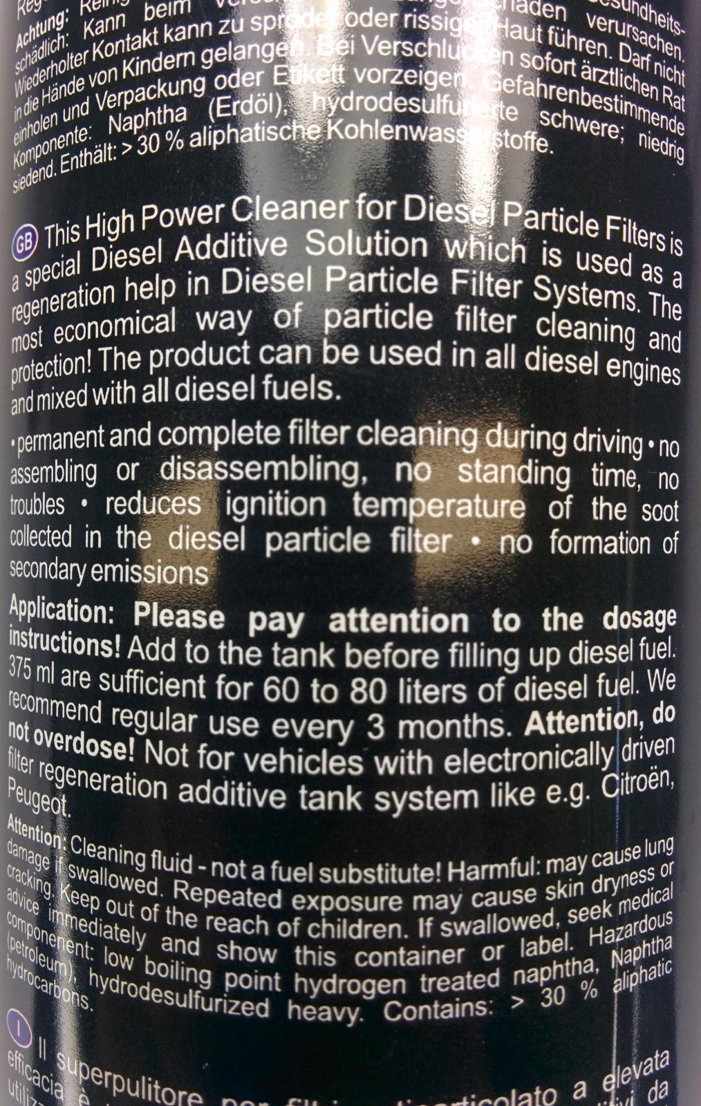 Dynomite Diesel DPF Clean - DDPDPFCLEAN