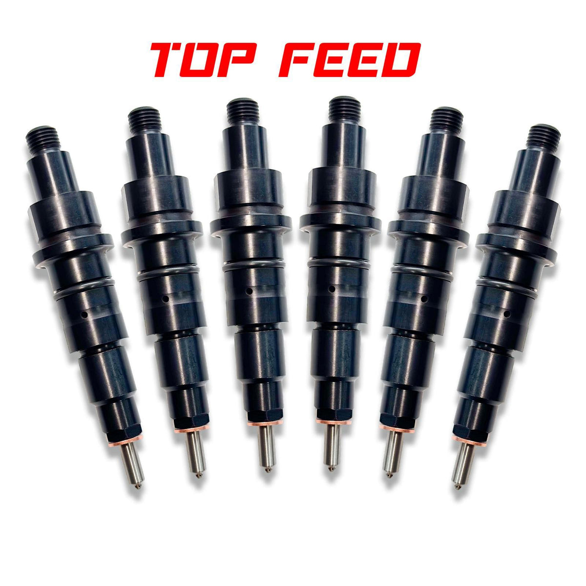 Dynomite Diesel Cummins 24v Top Feed Custom Injector Set - DDPISB-TF-SM