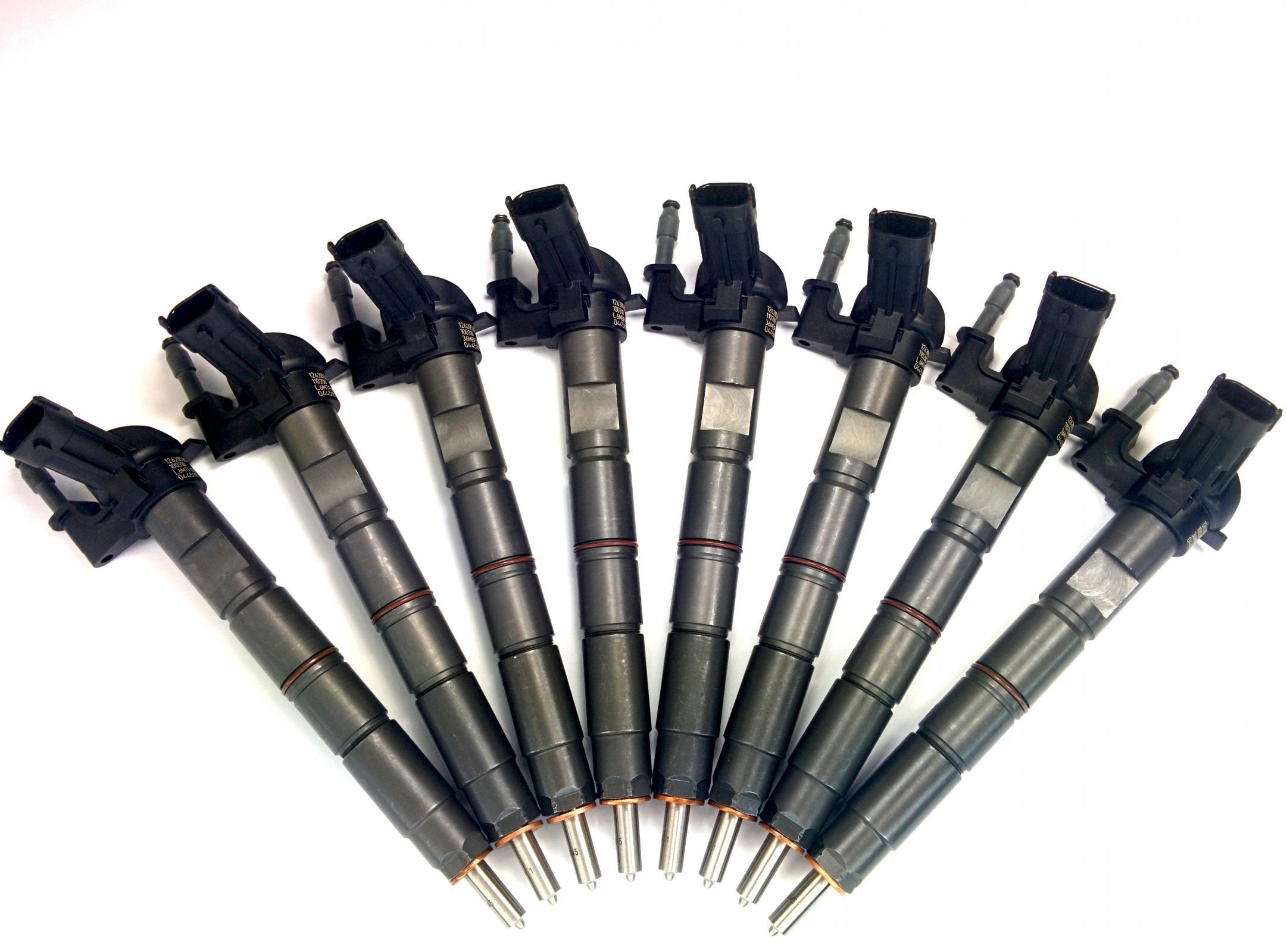 Dynomite Diesel Ford 6.7L 15-18 Custom Super Mental Injector Set (2015-2017 F-450 Super Duty, F-250 Super Duty, F-550 Super Duty, F-350 Super Duty, F-650, F-750) - DDPNFD6715-SM