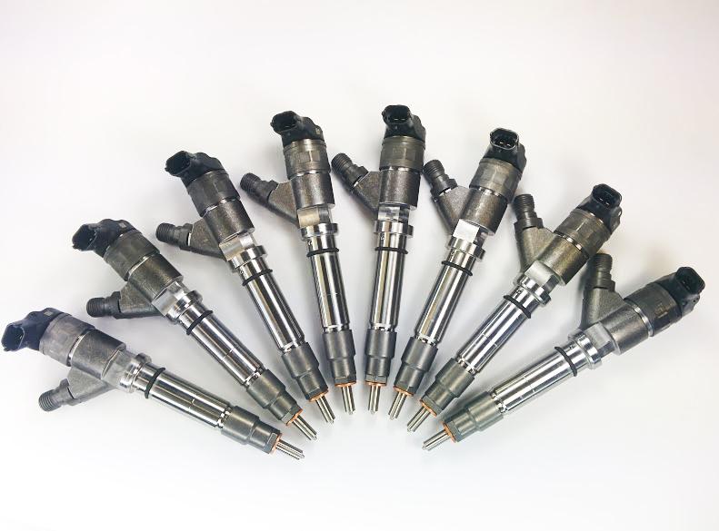 Dynomite Diesel Duramax 06-07 LBZ Brand New Injector Set 150 Percent Over (2006 Silverado 3500, Silverado 2500 HD, Sierra 3500, Sierra 2500 HD) - DDPNLBZ-300