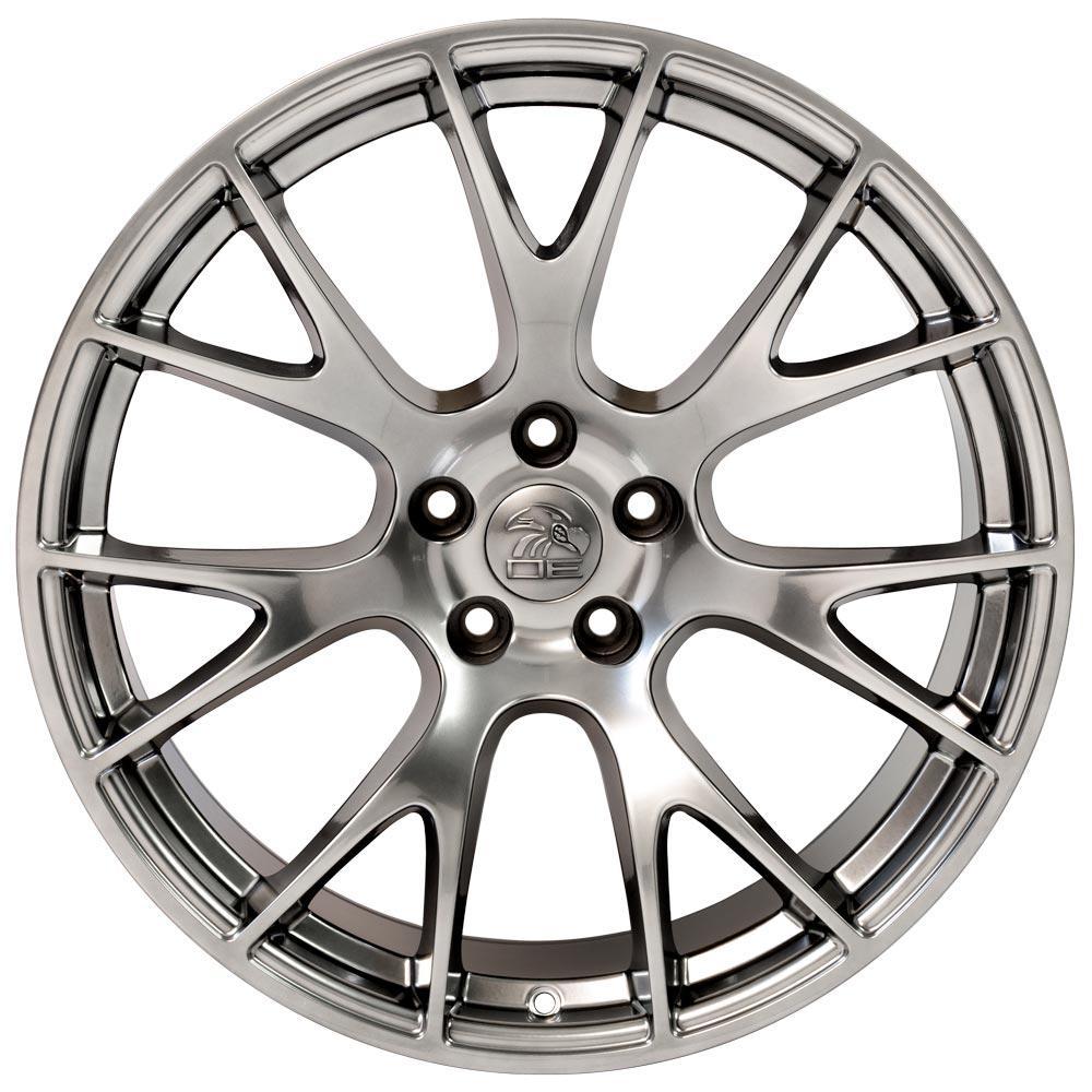 OE Wheels 20" Replica DG15 fits Dodge Hellcat 20x9 Hyper - DG15-20090-5115-18HB