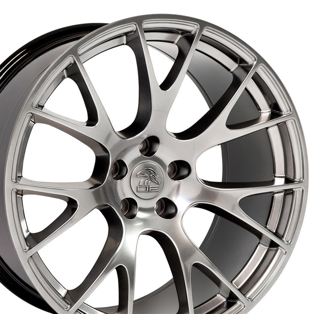 OE Wheels 20" Replica DG15 fits Dodge Hellcat 20x9 Hyper - DG15-20090-5115-18HB