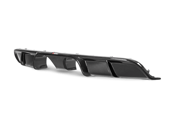 Akrapovic 2016-2019 Porsche Rear Carbon Fiber Diffuser - High Gloss. (2016-2019 911) - DI-PO/CA/3/G
