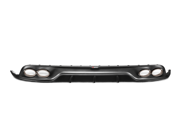Akrapovic 2016-2019 Porsche Rear Carbon Fiber Diffuser - Matte. (2016-2019 911) - DI-PO/CA/4/M