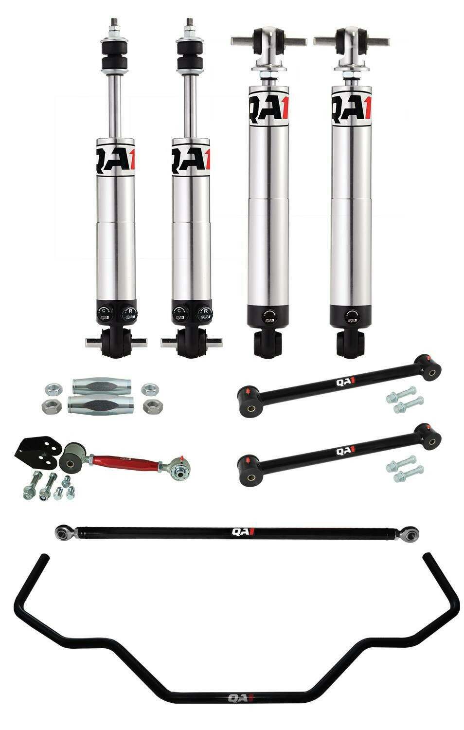 QA1 Drag Kit 2.0, Level 1, B-Body, 65-68 Chevy B-Body, W/Shocks (1965-1968 Biscayne, Impala) - DK01-GMB2