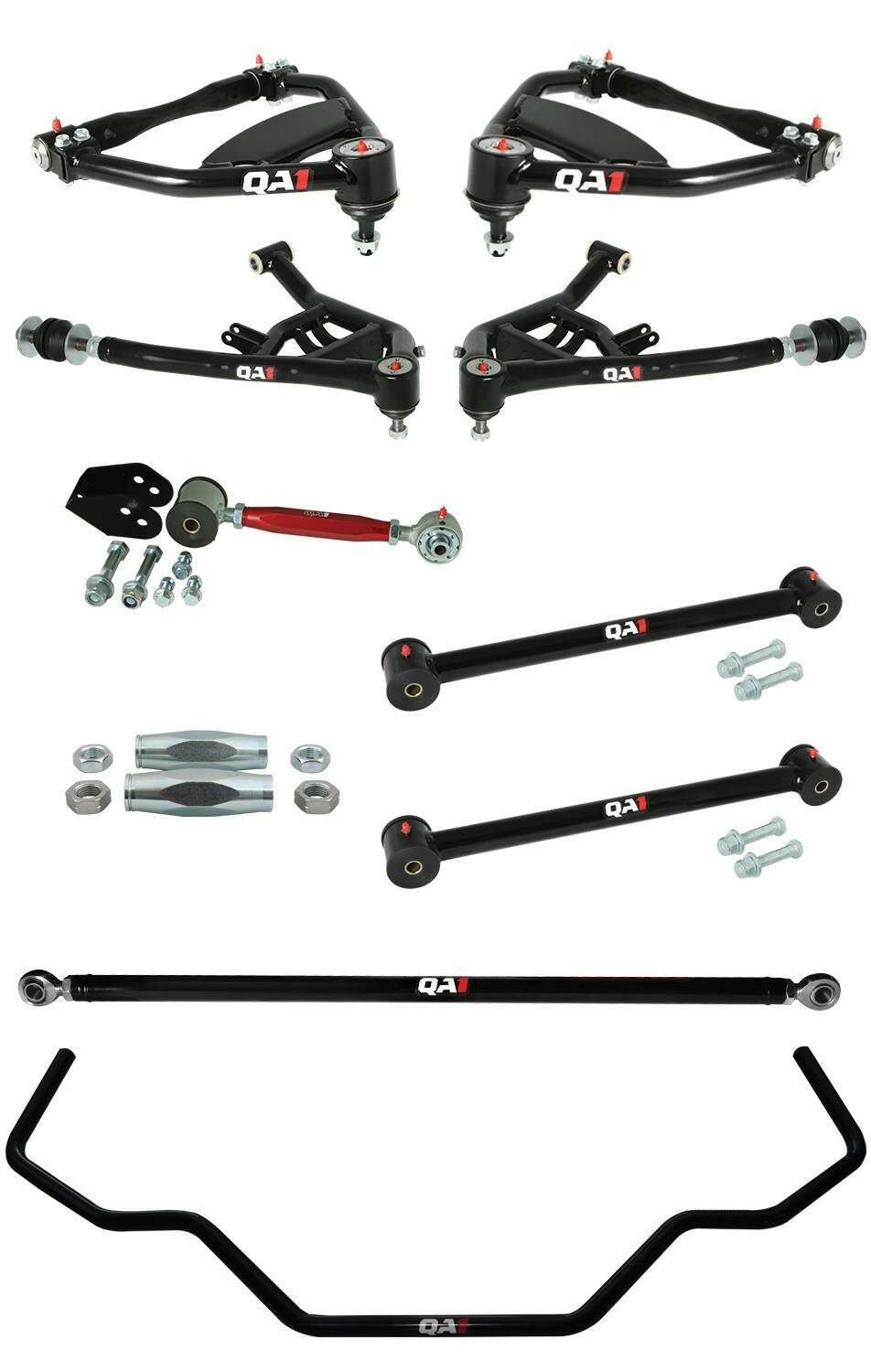 QA1 Drak Kit 2.0 Level 1, B-Body, 65-98 Chevy B-Body, W/O Shocks (1965-1968 Biscayne, Impala) - DK11-GMB2
