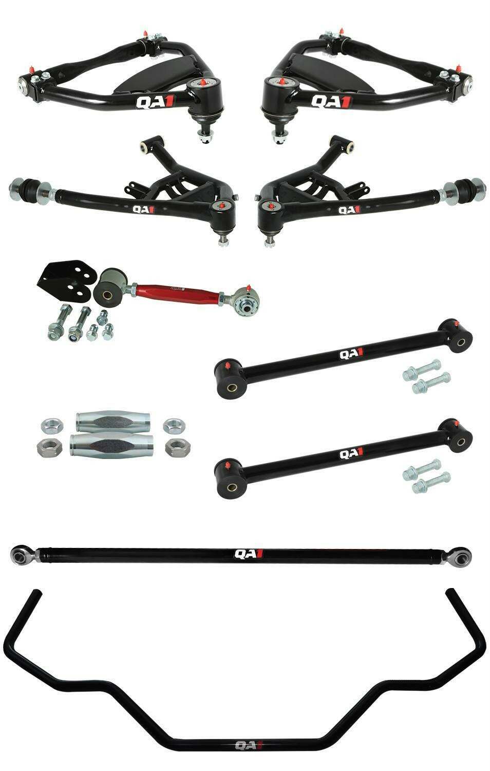 QA1 Drag Kit 2.0, Level 1, B-Body, 69-70 Chevy B-Body, W/O Shocks (1969-1970 Biscayne, Impala) - DK11-GMB3