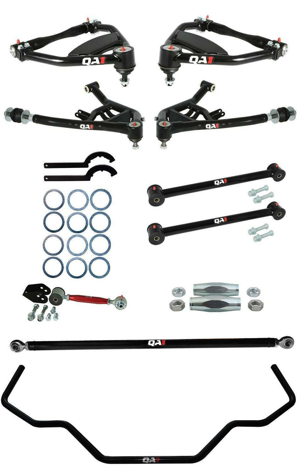 QA1 Drak Kit 2.0 Level 3, B-Body, 65-68 Chevy B-Body, W/O Shocks (1965-1968 Biscayne, Impala) - DK13-GMB2