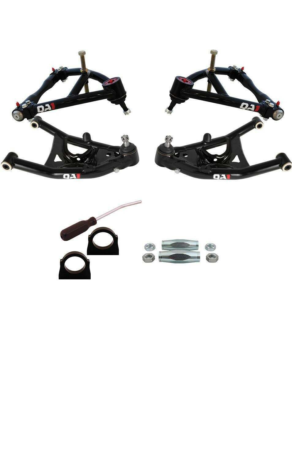 QA1 Drag Kit 2.0, Level 3, X-Body, 68-74 Gm X-Body, W/O Shocks (1968-1974 Apollo, Nova, Chevy II, Ventura, Omega) - DK33-GMX2