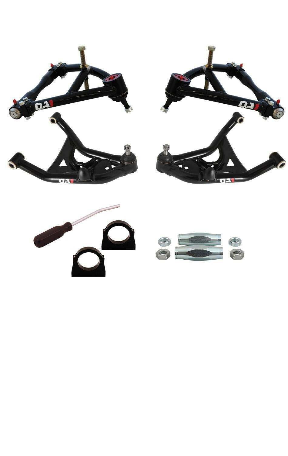 QA1 Drag Kit 2.0, Level 3, X-Body, 75-79 Gm X-Body, W/O Shocks (1975-1979 Skylark, Nova, Omega, Phoenix, Ventura) - DK33-GMX3