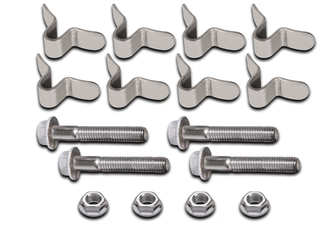 Dynatech U Tab Kit  Includes U Tabs And Hardware 304 Stainless Steel   Dynatech - 794-00320