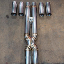 Valvetronic Designs 2015-2023 Dodge Challenger,Charger SRT Hellcat 6.2L, T304 Stainless Steel 4.0 Inch Outlet Tips - DOD.CHA.CHL.VSES.BR