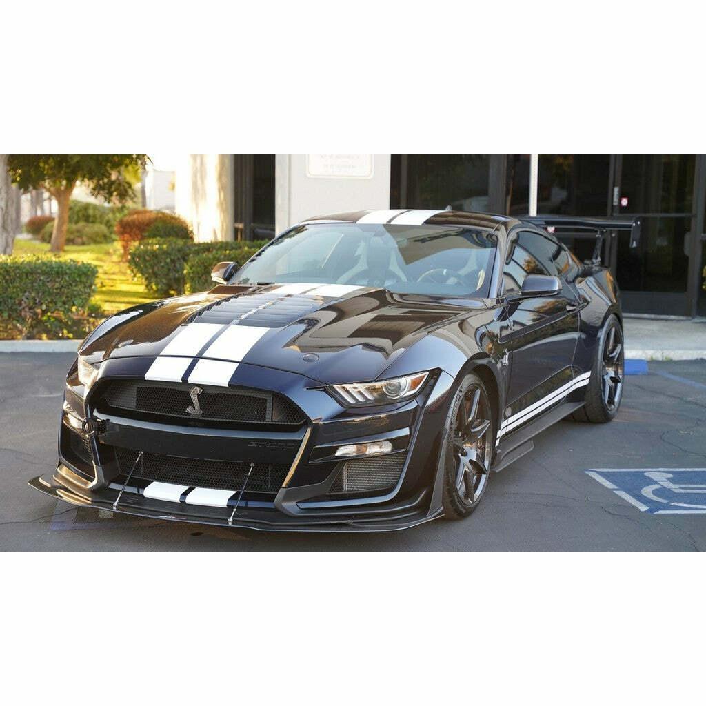 APR Carbon Front Wind Splitter w/ Rods (2020+ Shelby GT500) - CW-201500
