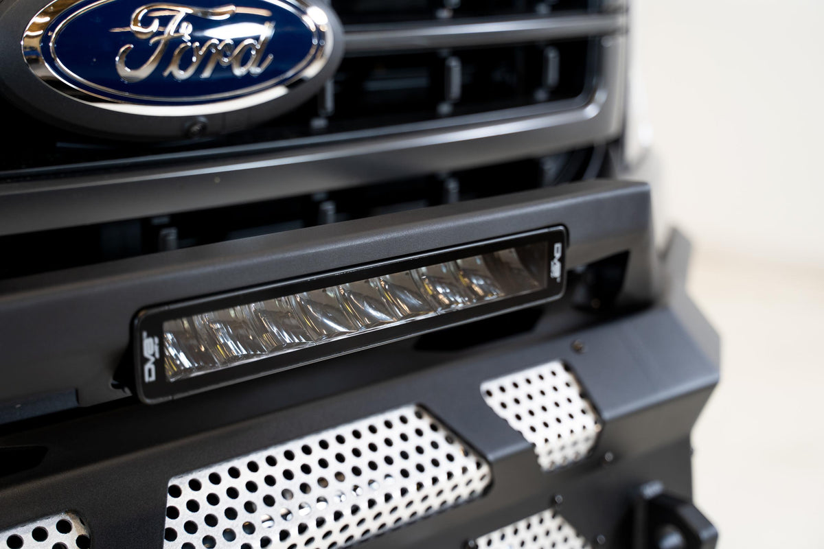 DV8 Offroad Unvl 13In. High Profile Led Light Bar W/ Flood/Spot Combo Pattern/Side Mounts - BE13EW45W