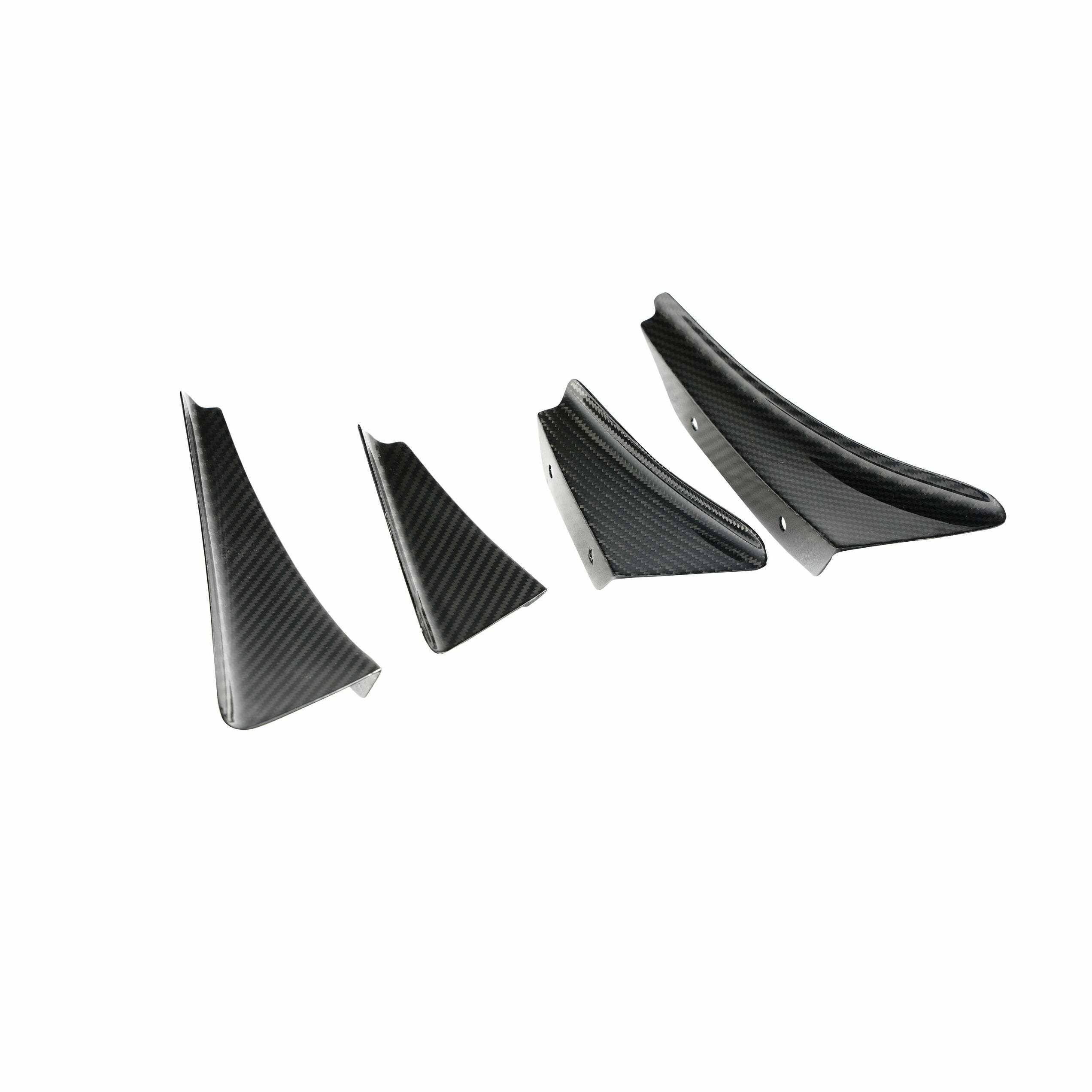 APR Performance Carbon Fiber Front Bumper Canards (2023+ Type R) - AB-923002