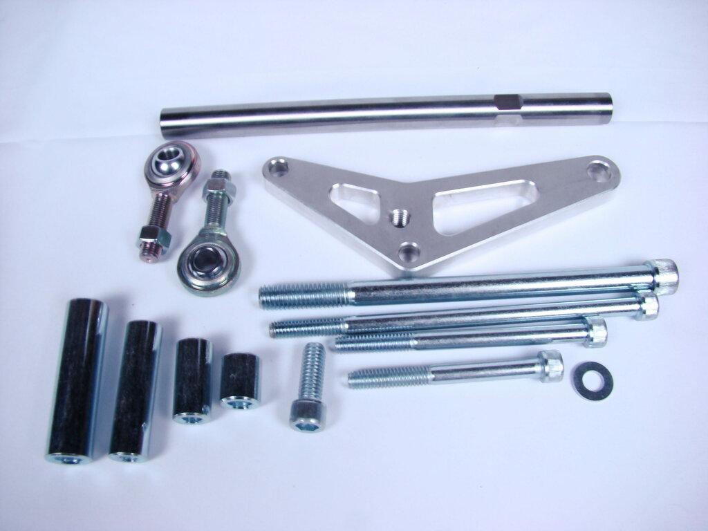 On3 Performance Mustang 5.0 Foxbody Alternator Relocation Bracket Kit - 5.0ALT