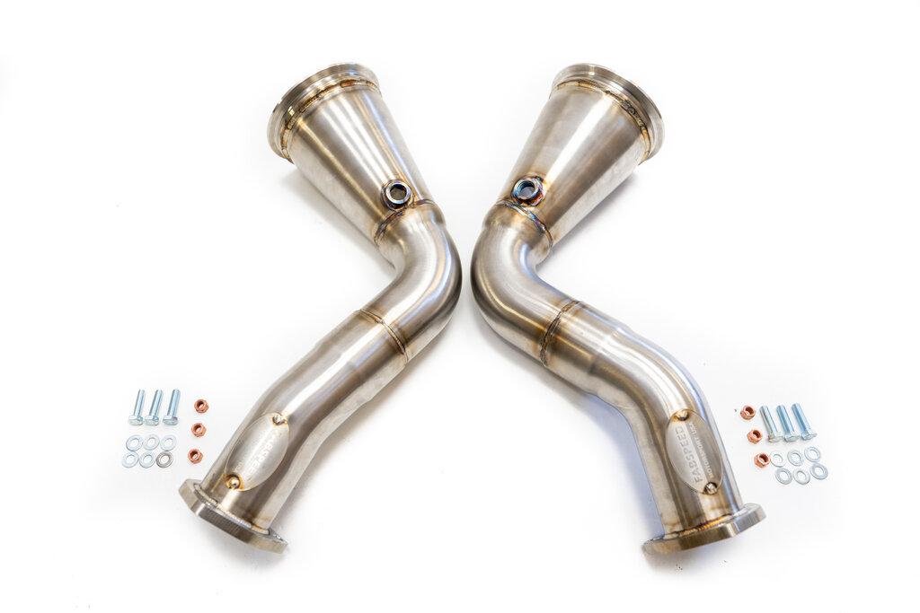 Fabspeed 2020+ Audi RS Q8 Cat Bypass Pipes - FS.AUD.RSQ8.CB