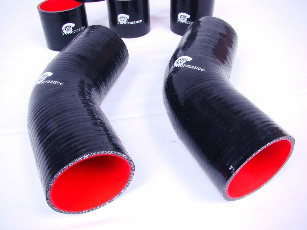 On3 Performance  3.0″ 45 Degree 5 Ply Silicone Coupler - 3.0"C45
