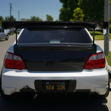 APR Carbon Fiber License Plate Frame/WRX,STI (2004-2007 WRX/STI) - CBX-WRXLIC